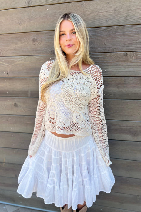 Brooke Crochet Top