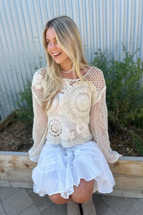 Brooke Crochet Top