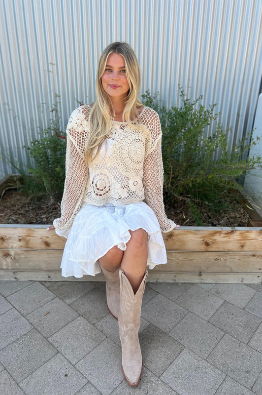 Brooke Crochet Top