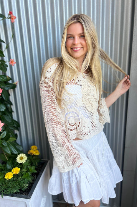 Brooke Crochet Top