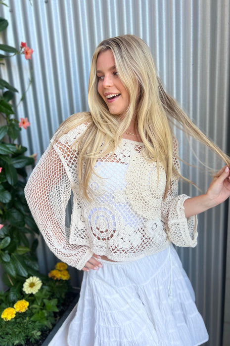 Brooke Crochet Top