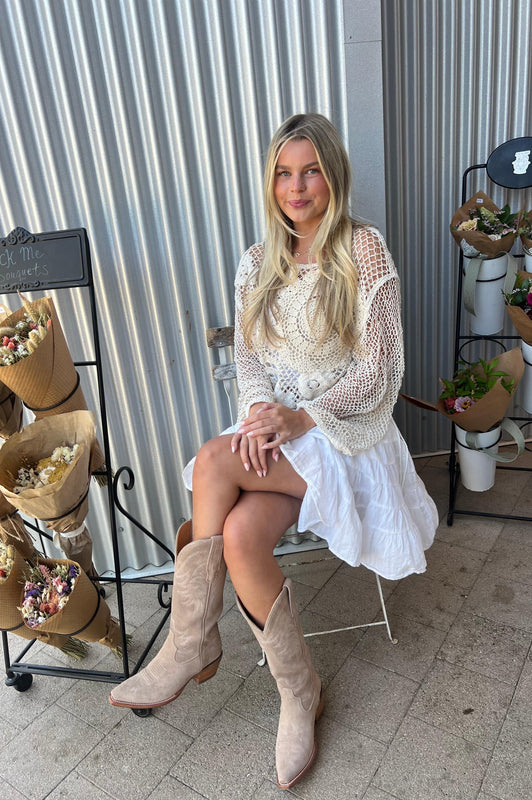 Brooke Crochet Top
