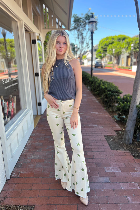 Carrie Star Flare Pants