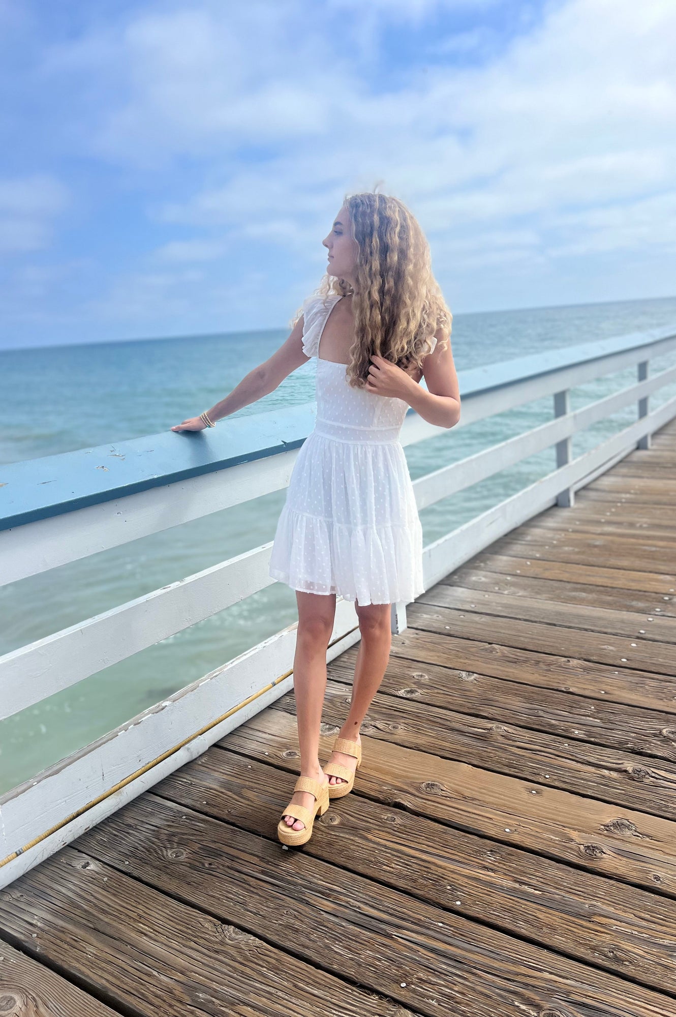 A Love Story White Swiss Dot Dress Sunshine Girls Boutique A Love Story White Swiss Dot Dress Sunshine Girls Boutique