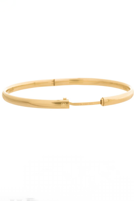 Cherish Gold Bangle Bracelet Small