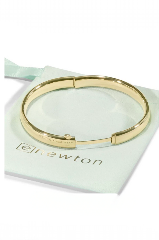 Cherish Gold Bangle Bracelet Medium