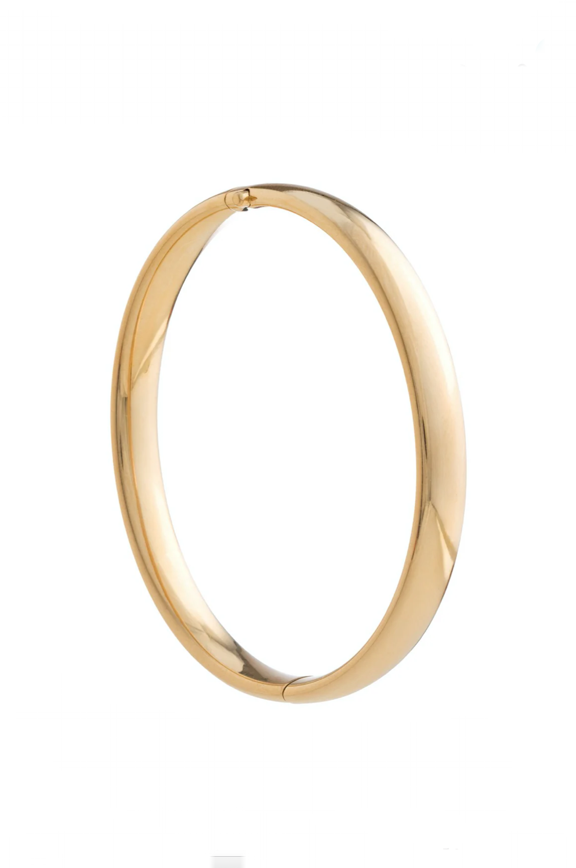 Cherish Gold Bangle Bracelet Medium