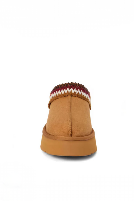 Storm Platform Ankle Bootie Chestnut