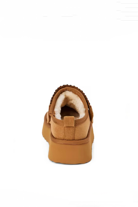 Storm Platform Ankle Bootie Chestnut