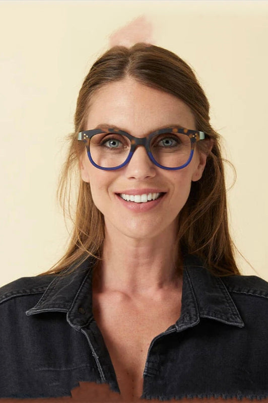 Peepers Walking on Sunshine Tortoise/Aqua