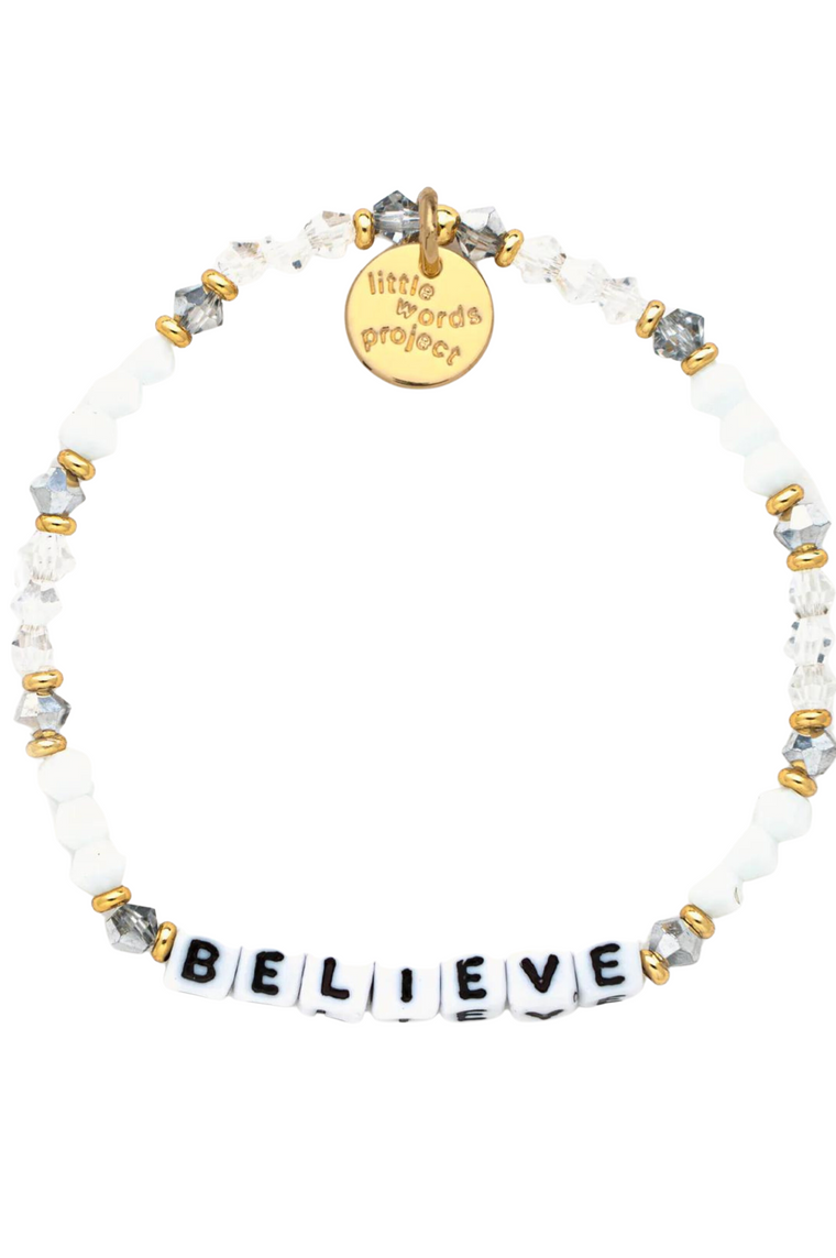 Believe Bracelet- Little Words Project