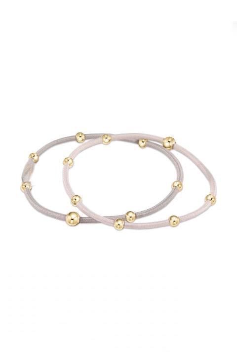 "E"ssentials Bracelet Set/ Hair Band Neutral