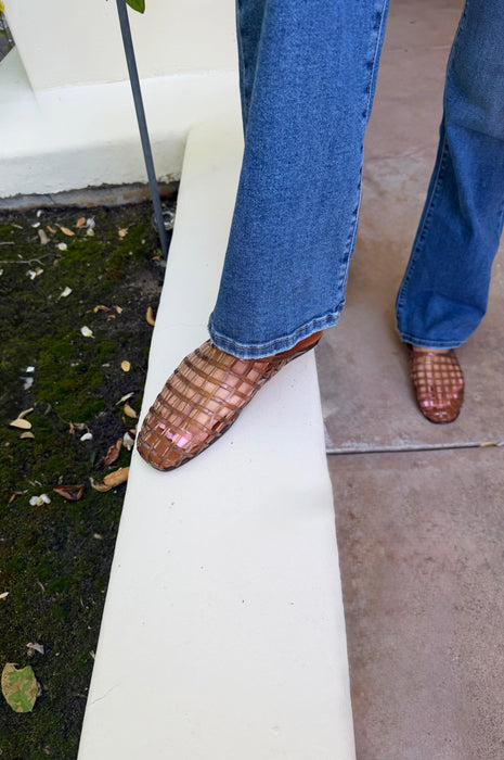 Jelly Mesh Mule Brown