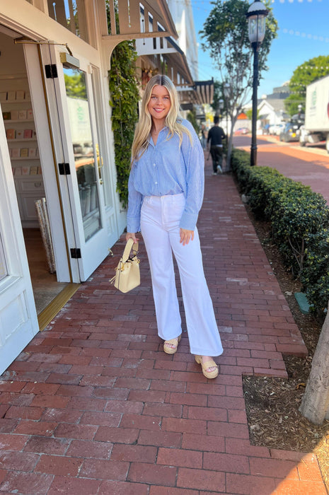 Always a Classic Striped Shirt Blue/White