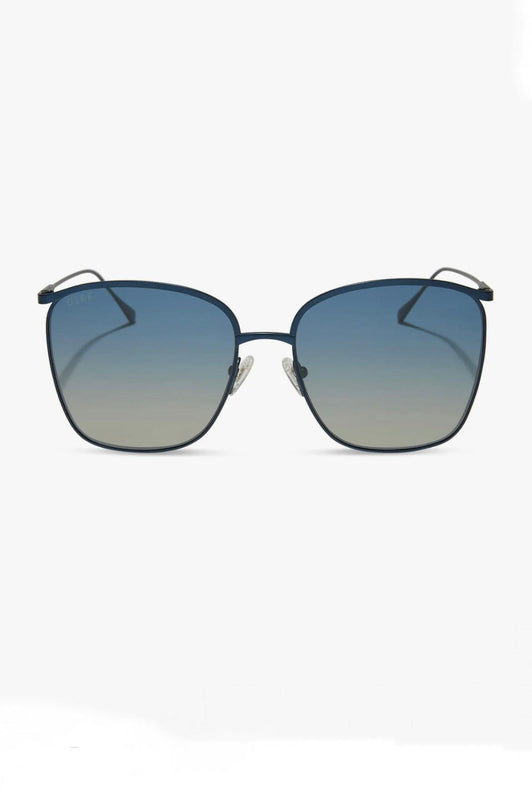 Diff Vittoria Deep Navy Metal + Aegean Blue Flash Polarized