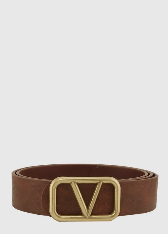 V Belt Brown