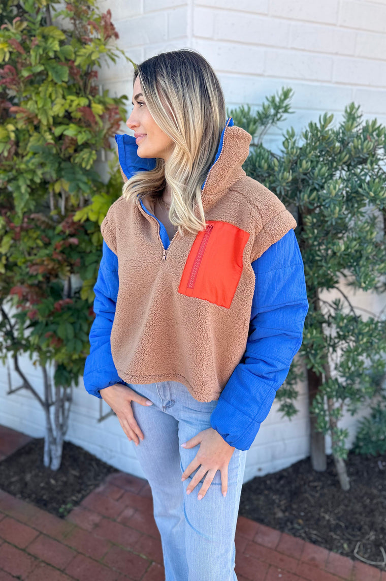Game Day Sherpa Pullover