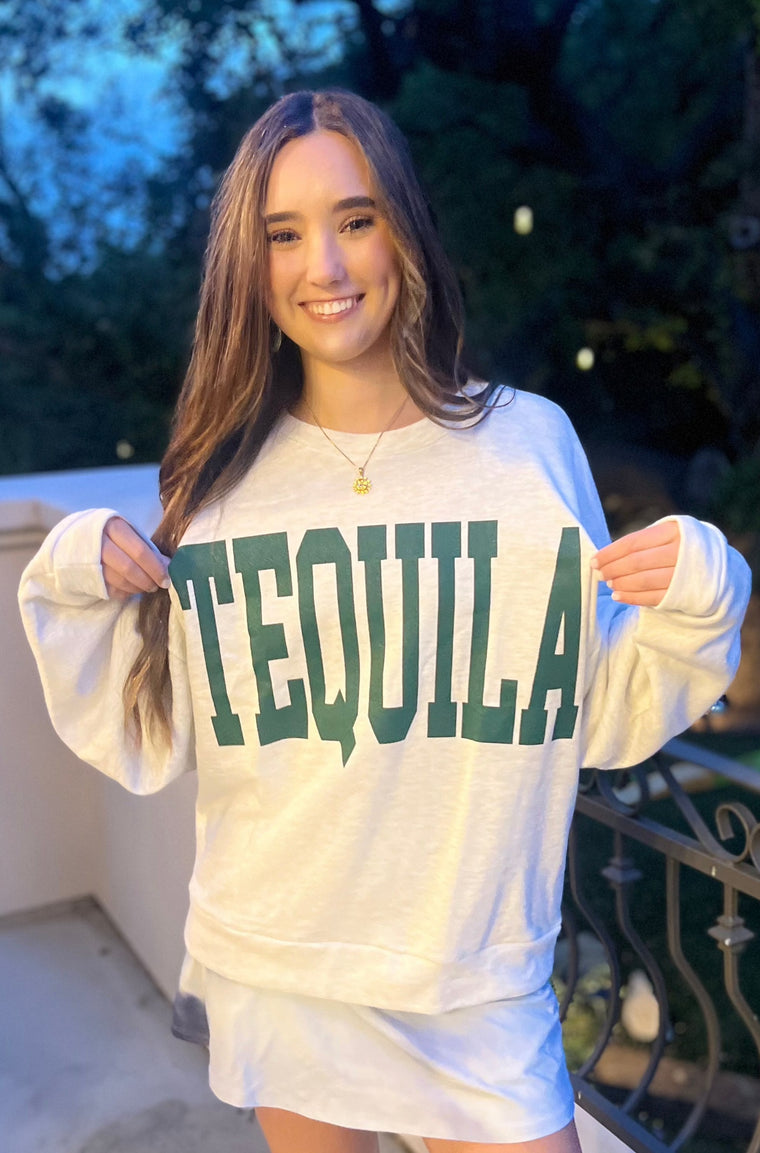 Tequila Graphic Pullover