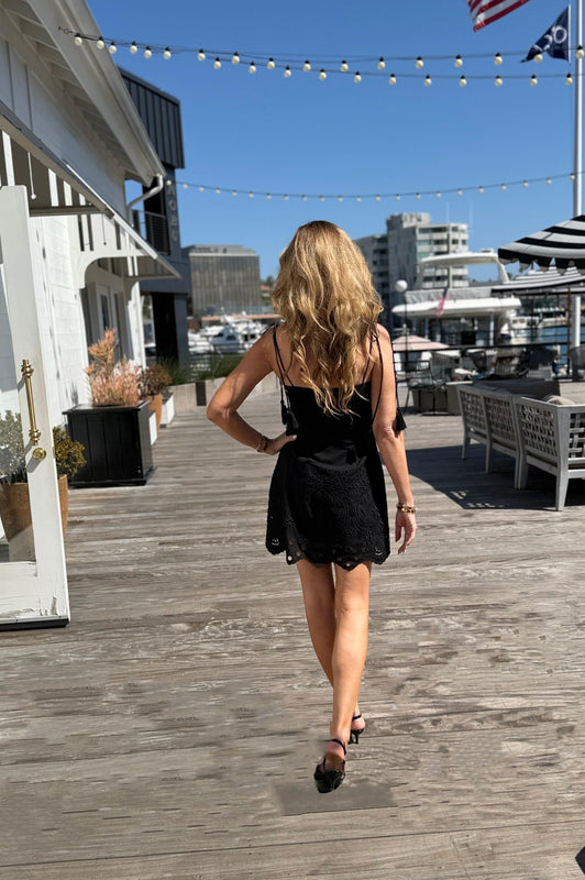 Tea at the Ritz Dress Black