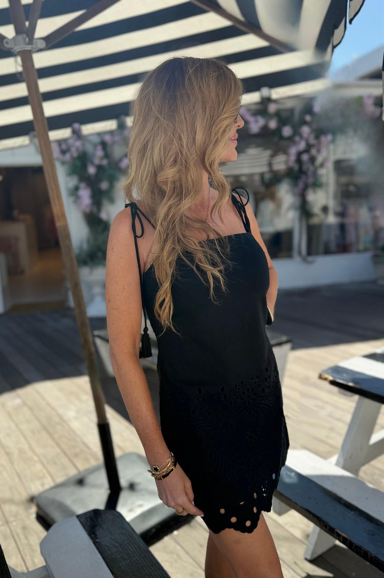 Tea at the Ritz Dress Black