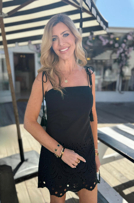 Tea at the Ritz Dress Black