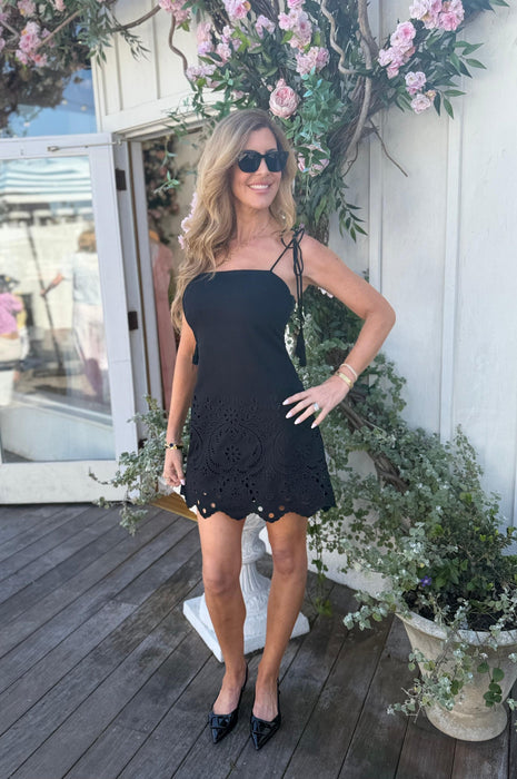 Tea at the Ritz Dress Black