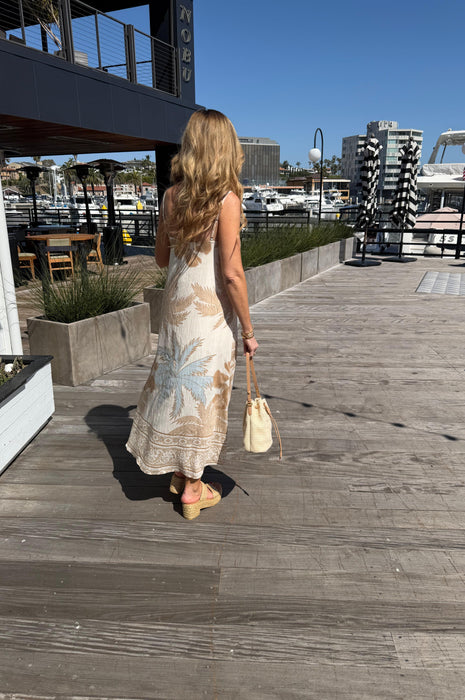 Palm Tree Breeze Dress