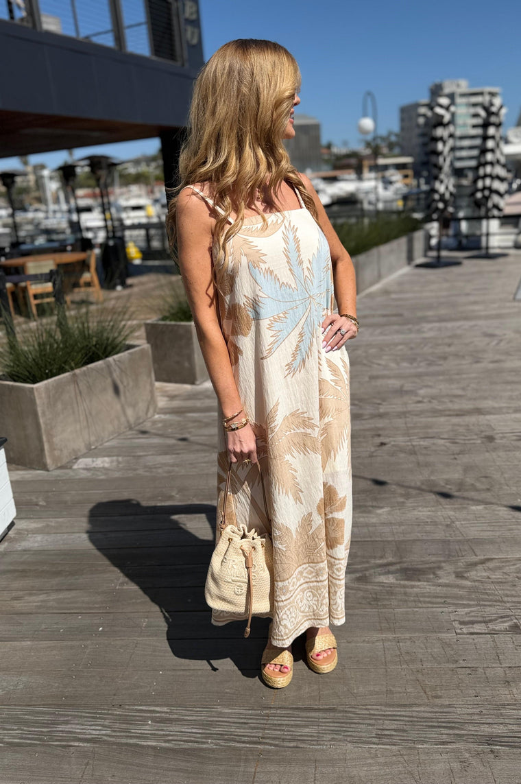 Palm Tree Breeze Dress