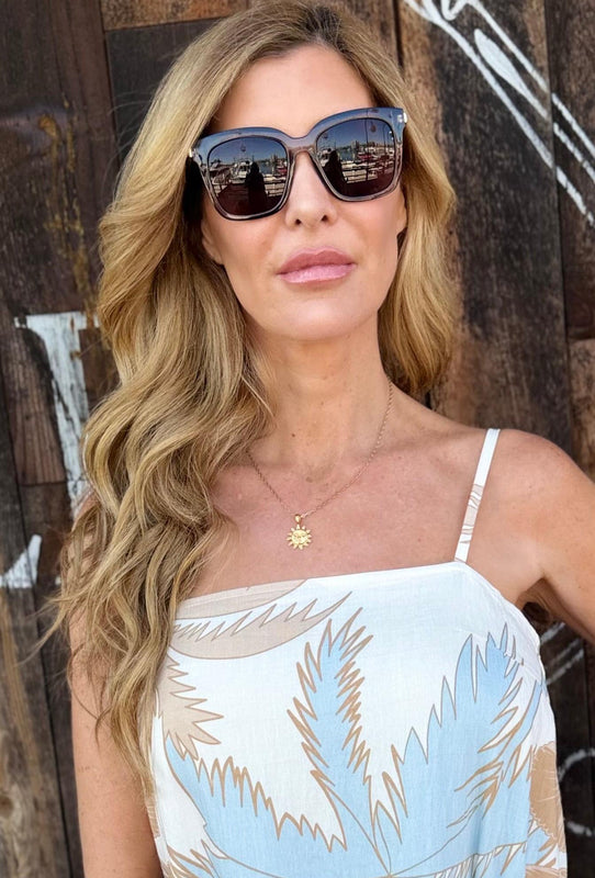 Palm Tree Breeze Dress