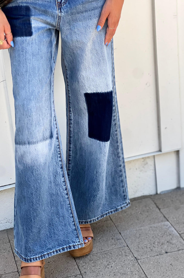 High Rise Relaxed Wide Leg