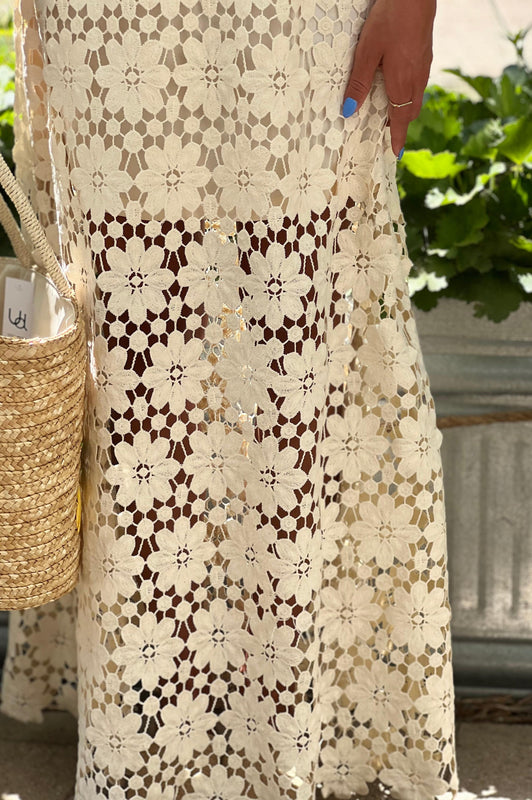 Florence Lace Maxi Dress
