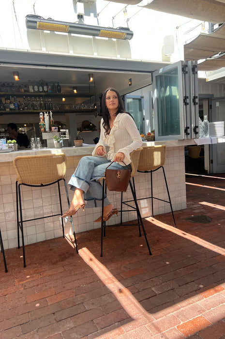Show Me Your Mumu Marley Top Cream Pointelle Knit
