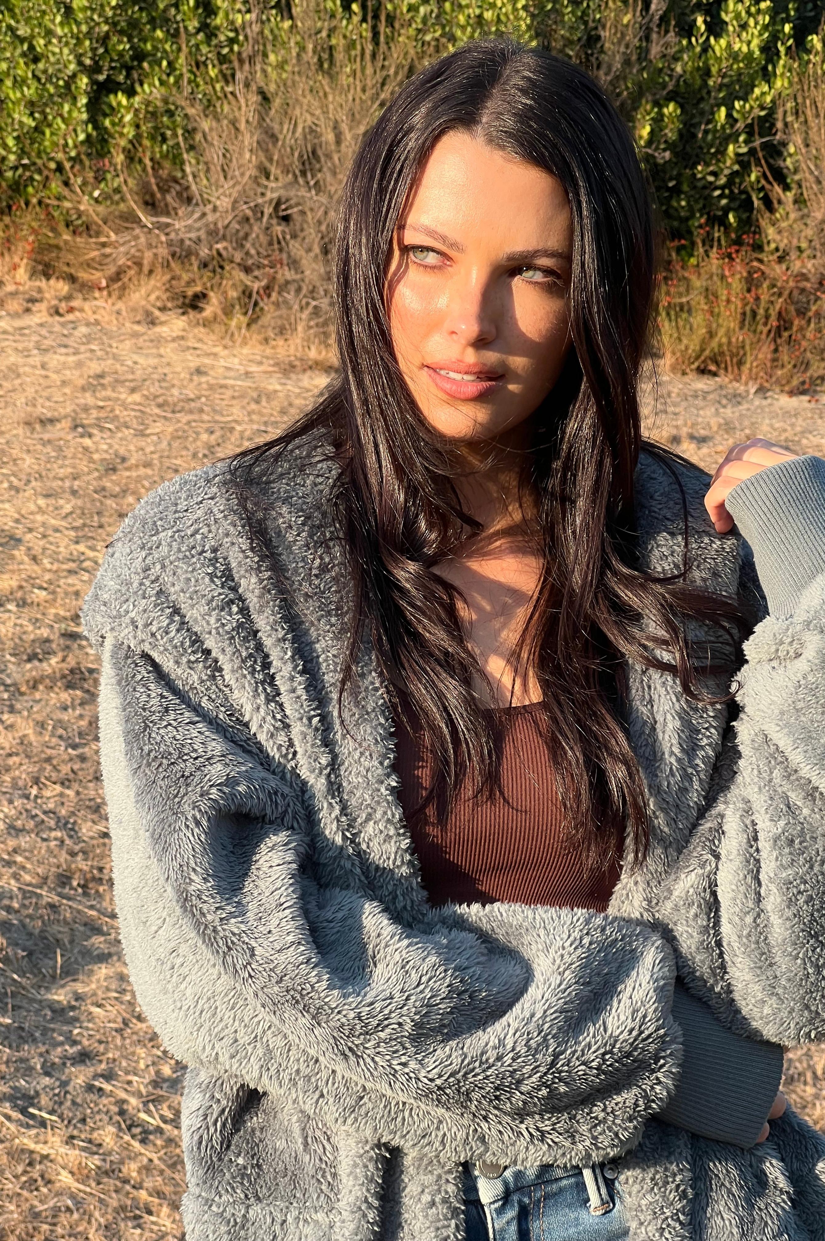 Cozy Times Fur Open Jacket Alpine Trail