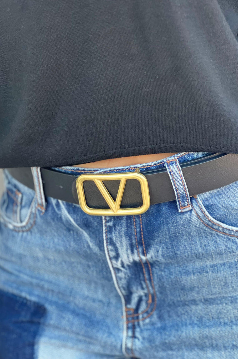 V Belt Black