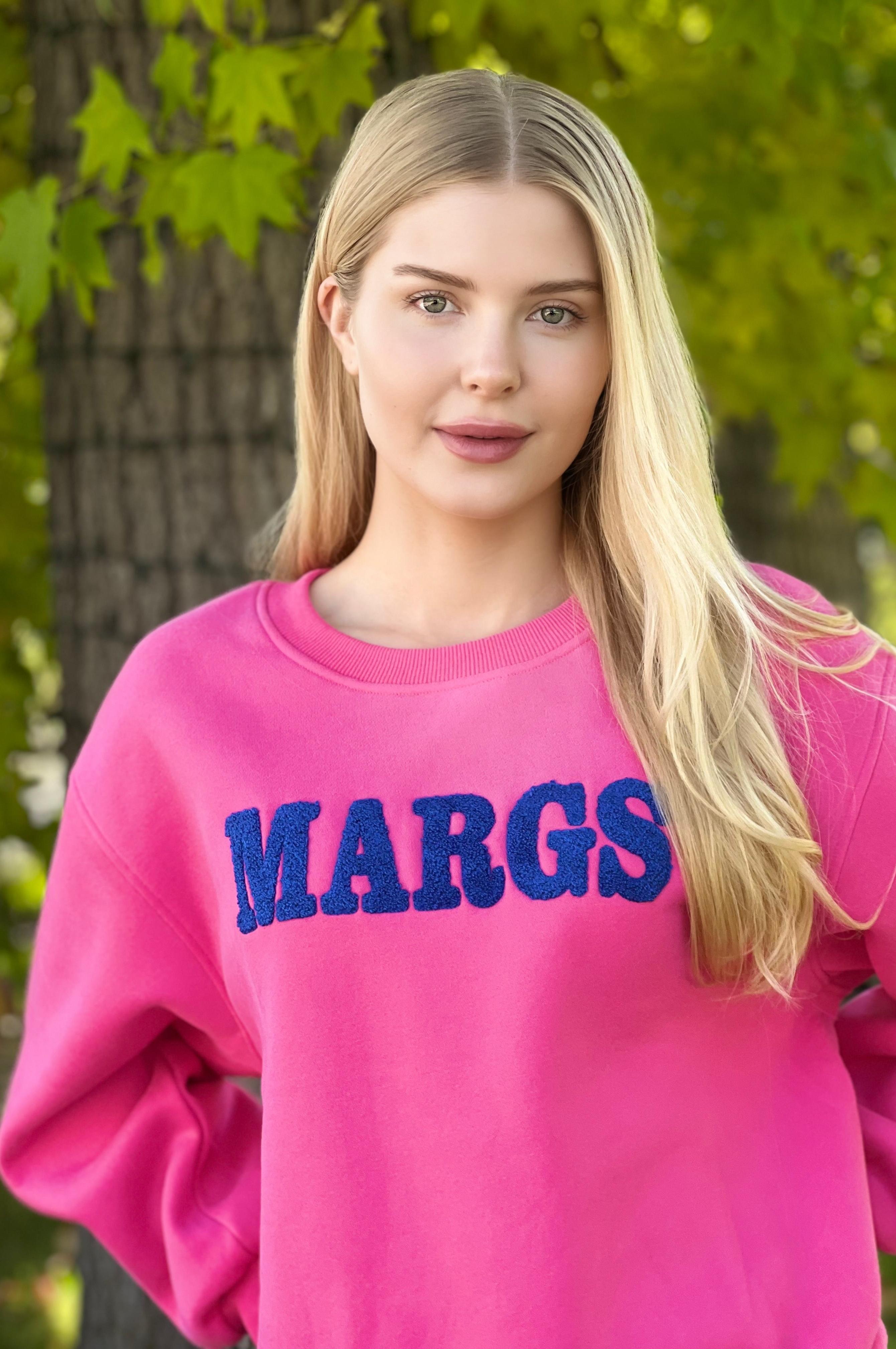 MARGS Sweater Pink Blue