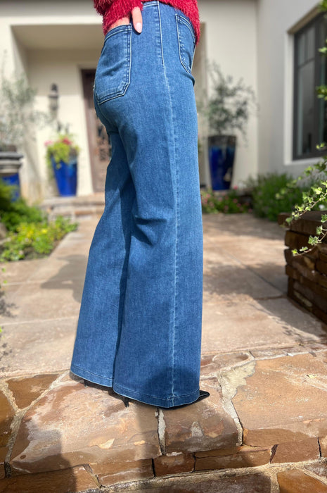 Pocket Blue Denim Jeans