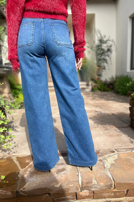 Pocket Blue Denim Jeans