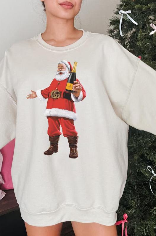 Bougee Champagne Santa Red GG Beige