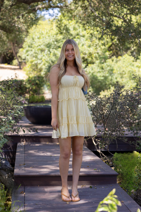 Lemon Ice Mini Dress