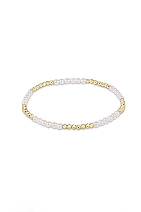 Blissful Pearl 3mm Bracelet