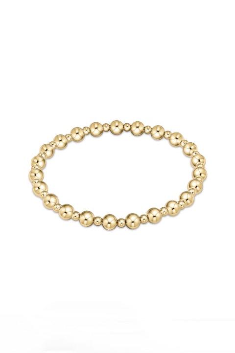Grateful Gold 5mm Bead Bracelet