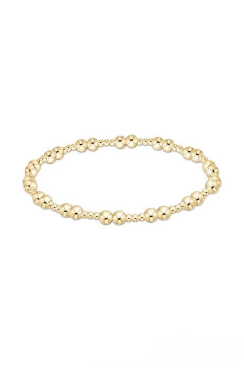 Together Gold 4mm Bead Bracelet