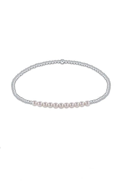 Bliss Pearl 3mm Sterling Bracelet