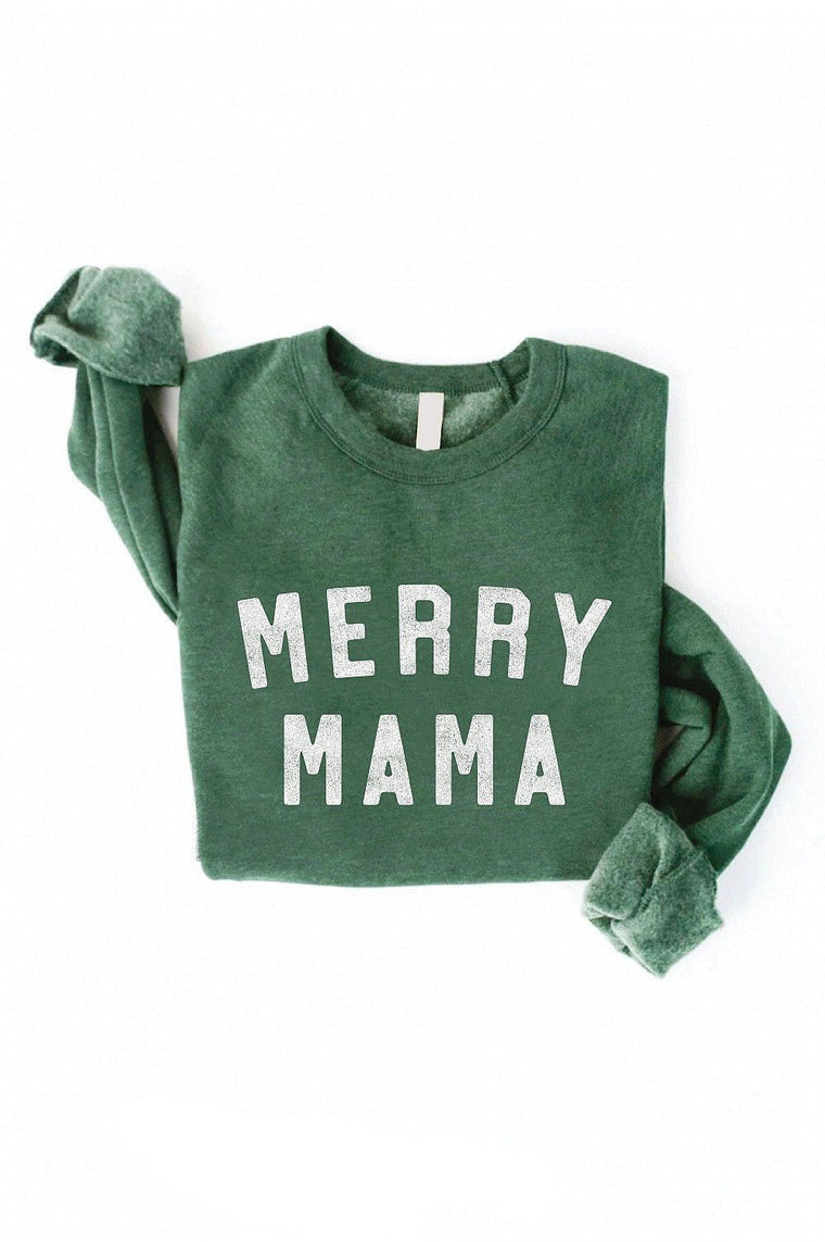 Merry Mama Pullover Heather Forest