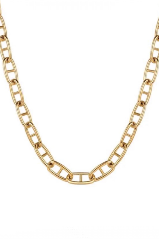 Hailey Link Chain Bracelet Gold