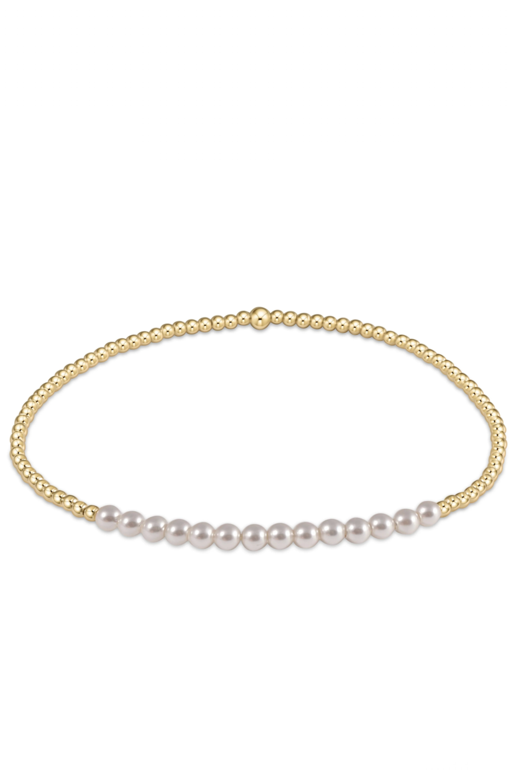 Gold Bliss Bead Bracelet Pearl