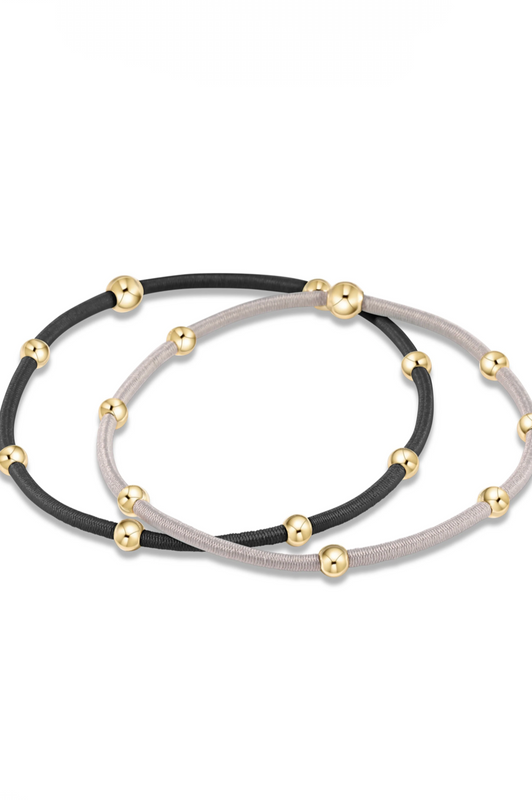"E"ssentials Bracelet Set/ Hair Band Holy Smokes Set