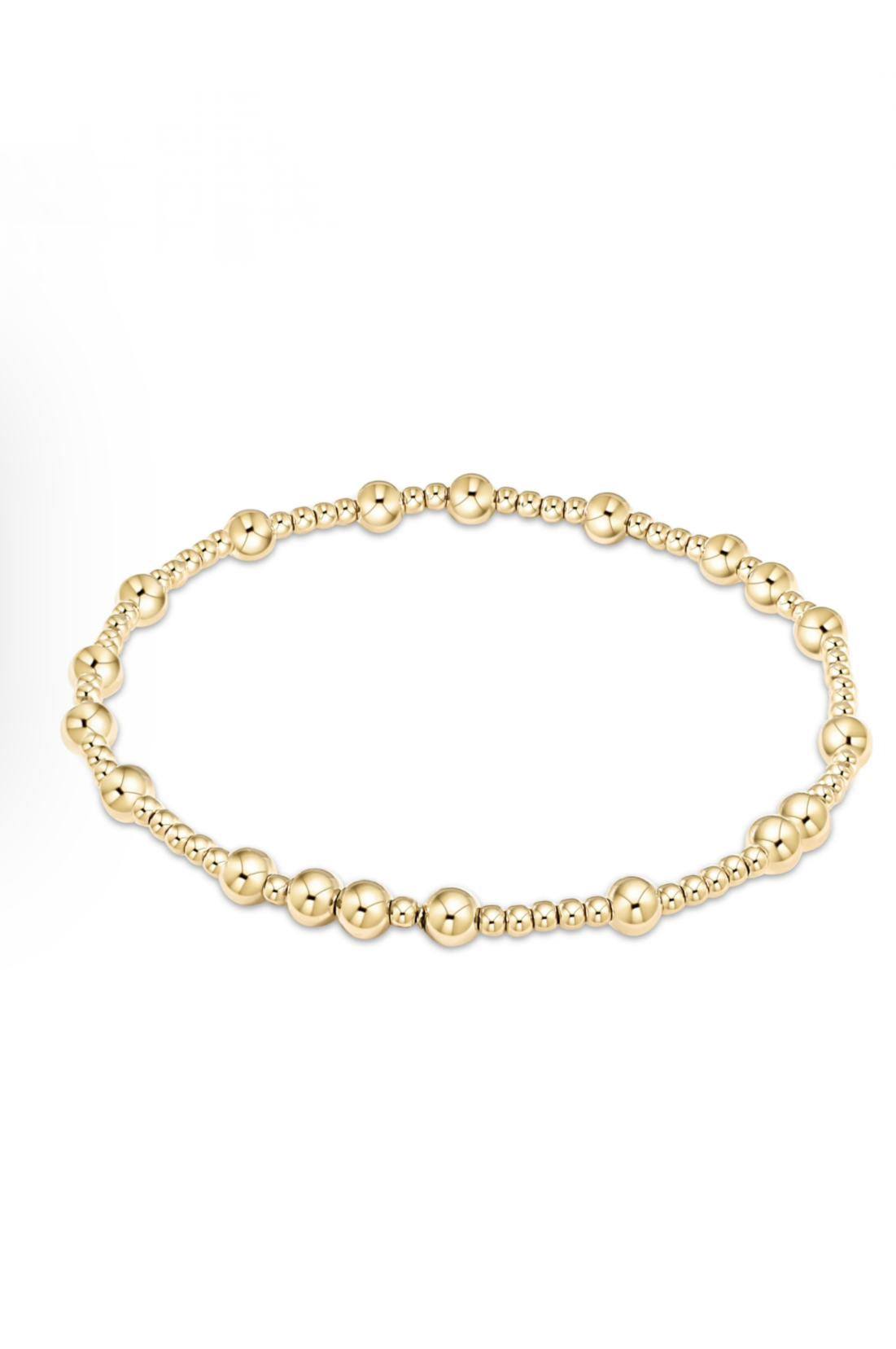 Hope Unwritten Gold Bead Bracelet