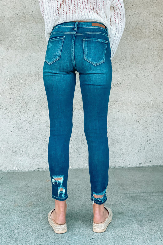 New Distressed Denim Jeans
