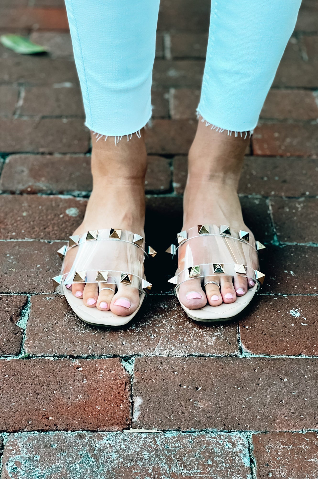 Touch of Sass Clear Sandal
